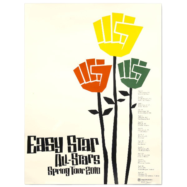 Easy Star All-Stars Spring Tour 2010 Poster