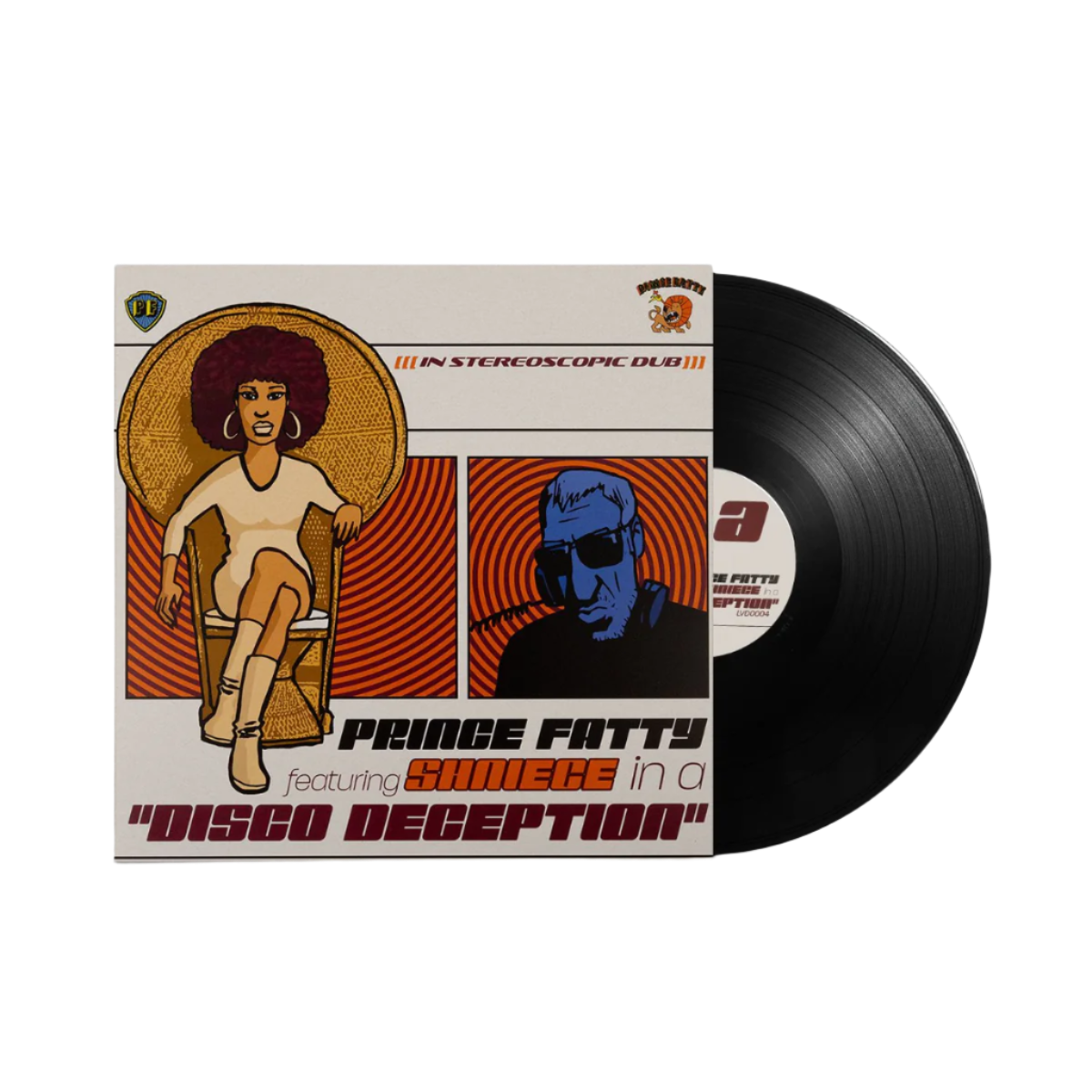 Prince Fatty feat. Shniece - "Disco Deception" Vinyl LP