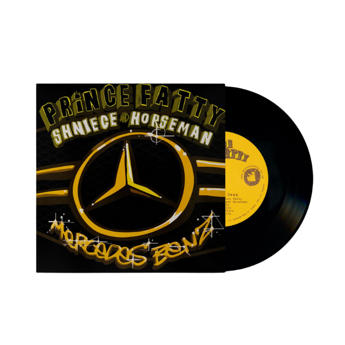 Prince Fatty feat. Shniece and Horseman - Mercedes Benz 7" Vinyl