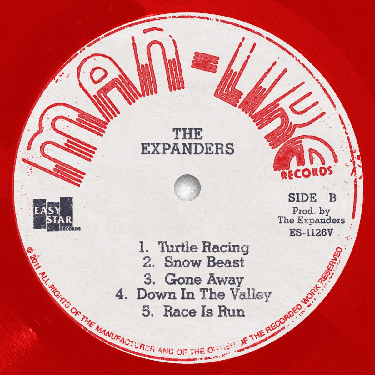 The Expanders - The Expanders (Limited Edition Blood Red Vinyl)