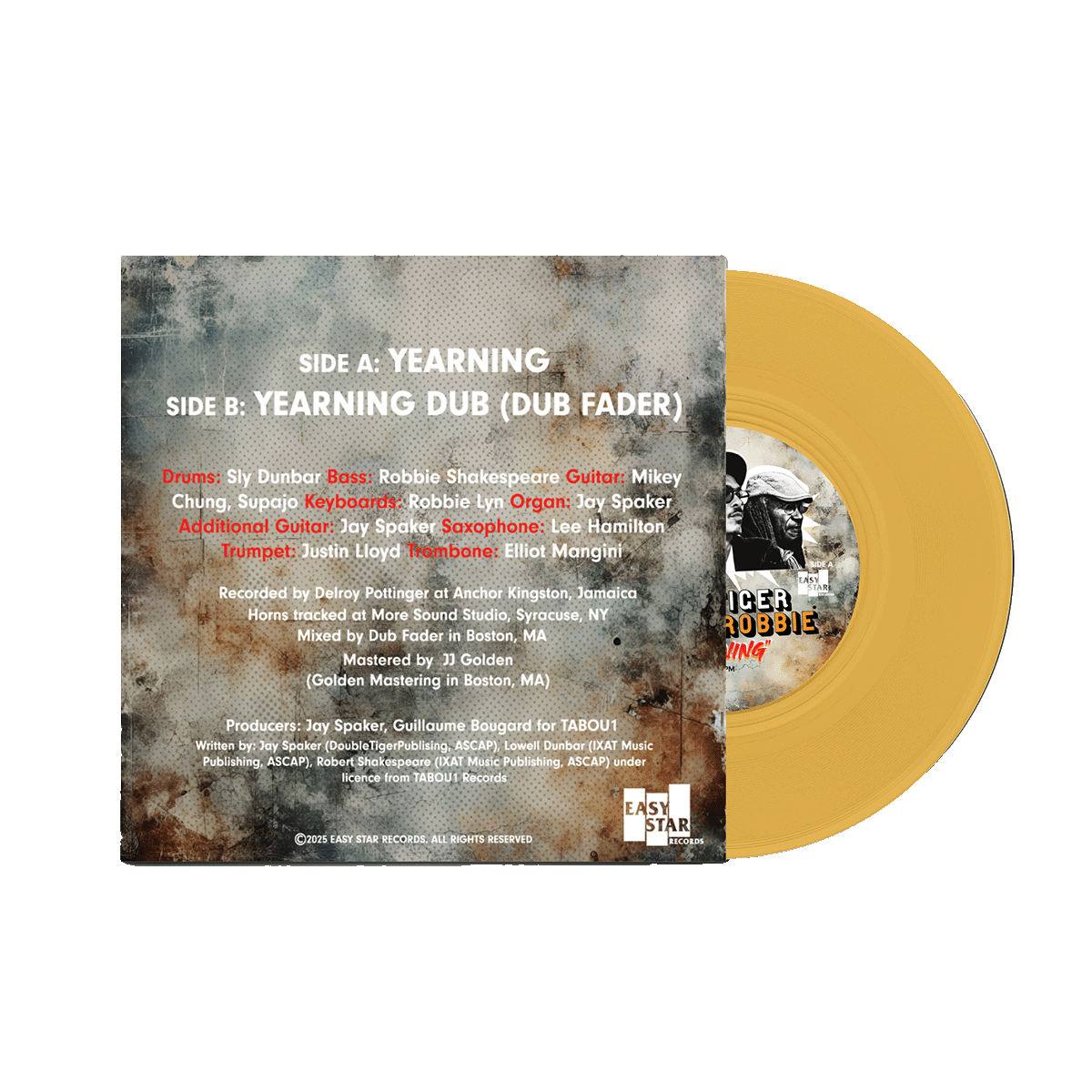 Double Tiger x Sly & Robbie - Yearning 7" Single