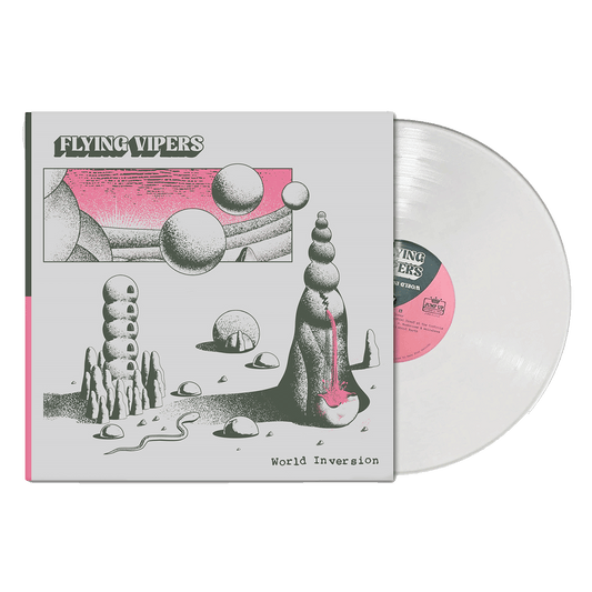 Flying Vipers - World Inversion - Fang White Colored Vinyl (Limited Edition)
