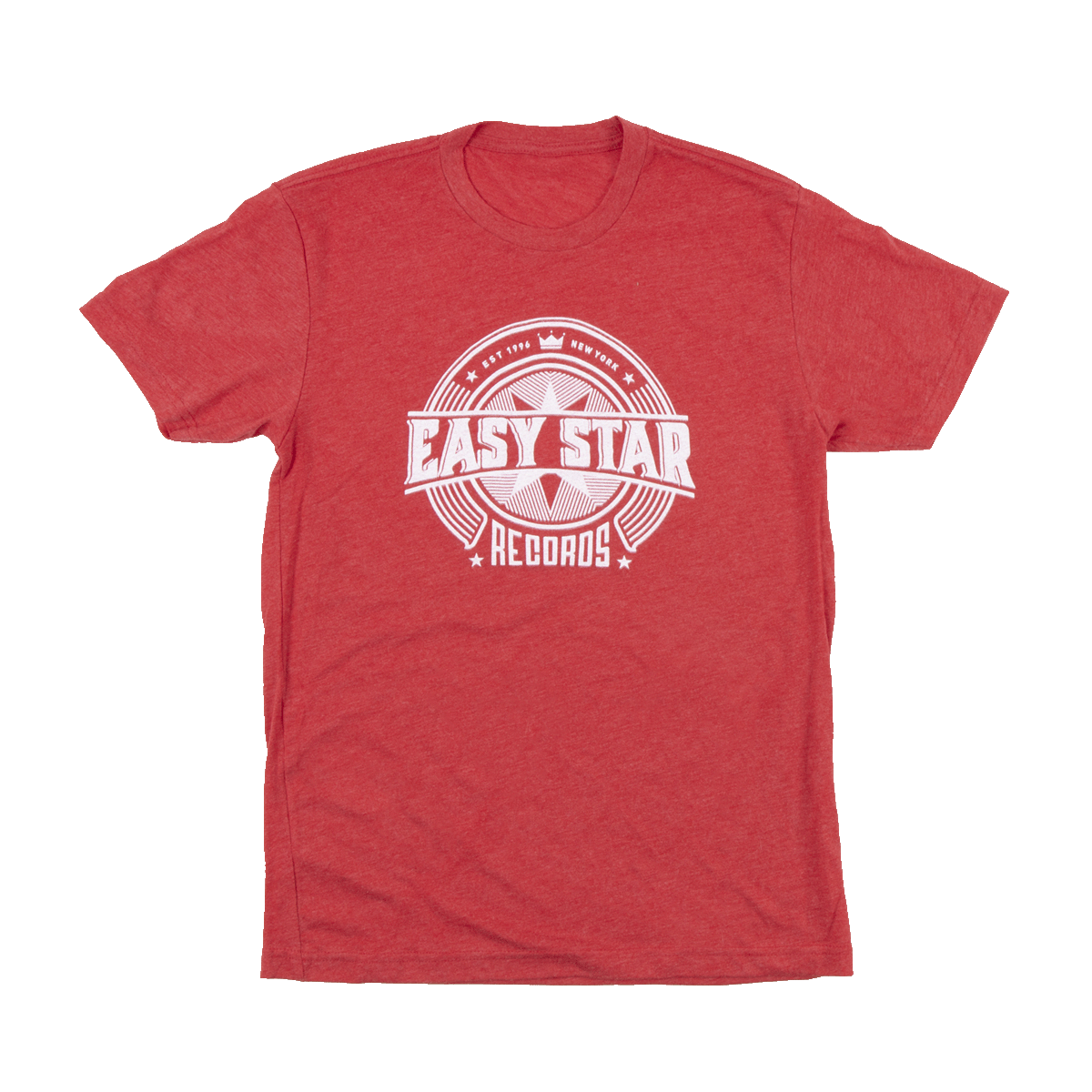 Easy Star Records Circle Logo Red Tee Shirt