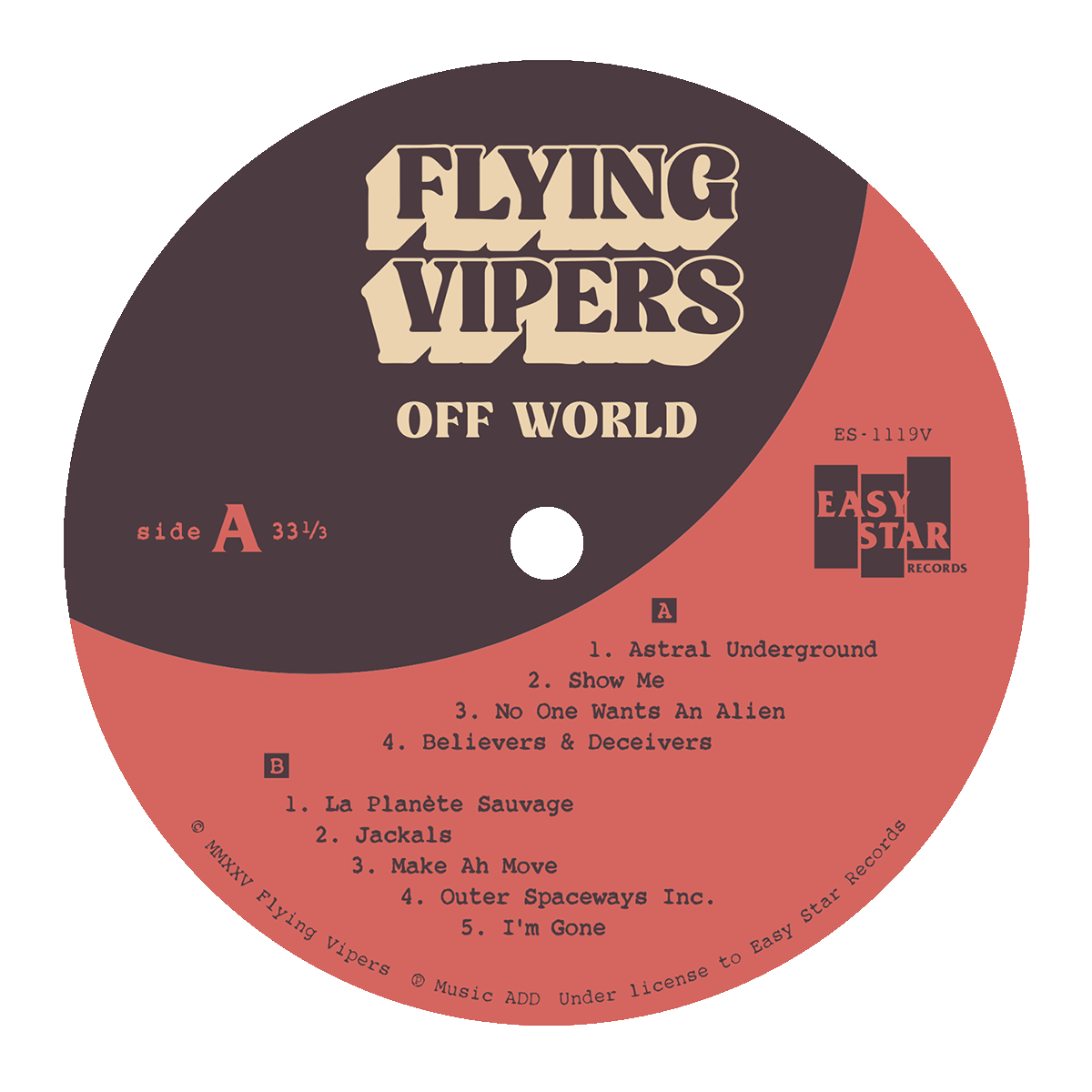 Flying Vipers - Off World (Exclusive Colored Vinyl)