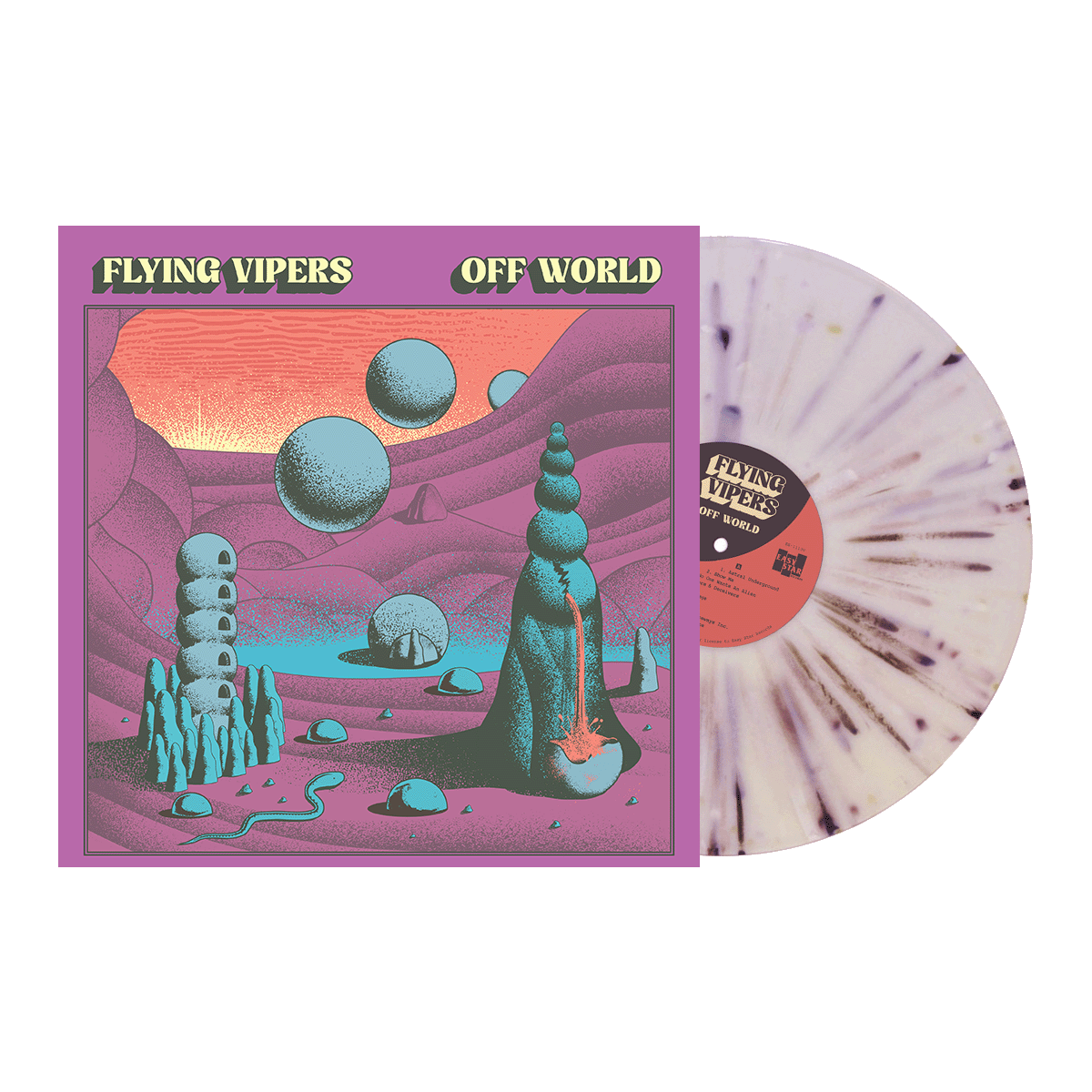 Flying Vipers - Off World (Exclusive Colored Vinyl)