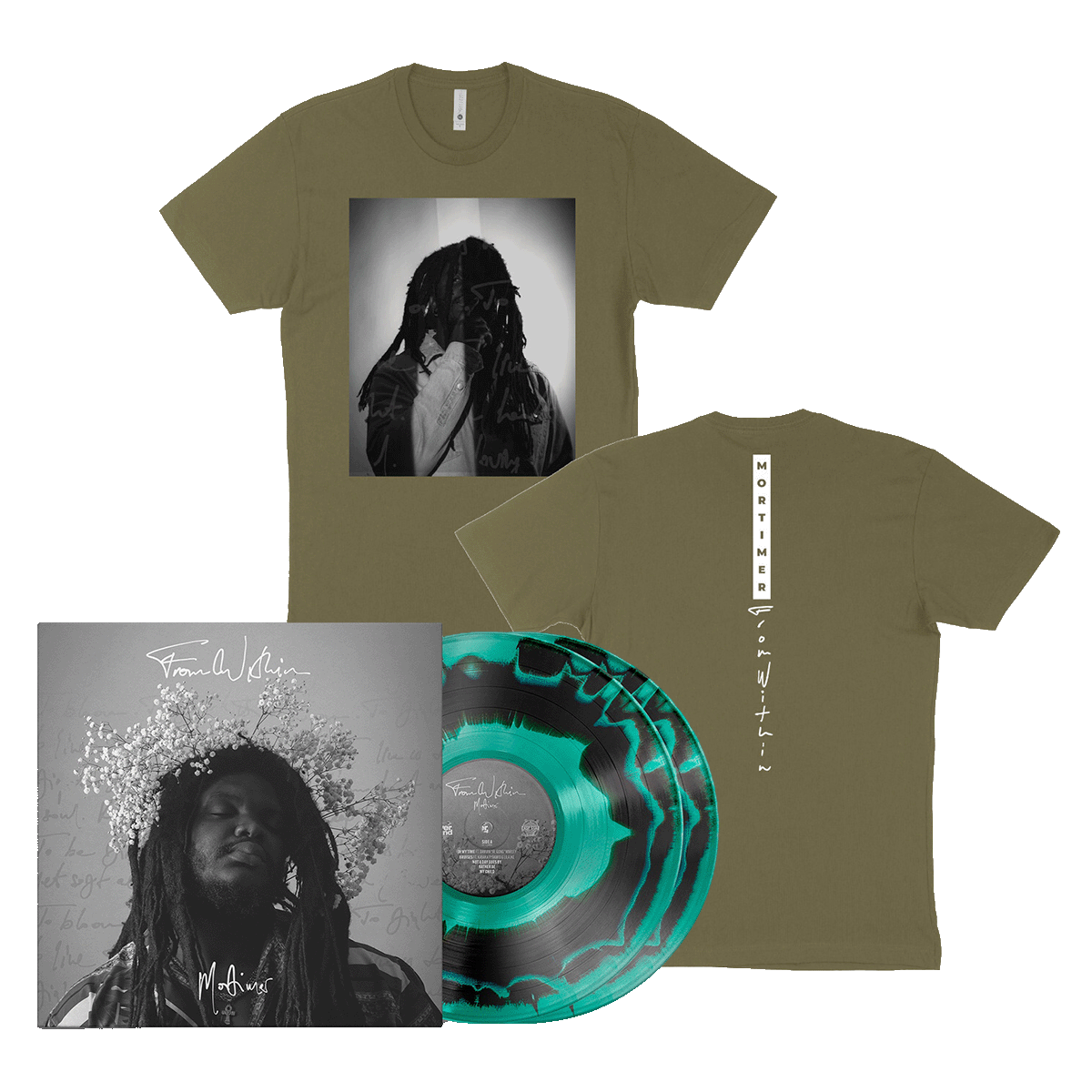 Mortimer - FROM WITHIN Limited Edition Vinyl + Tee (Military Green)