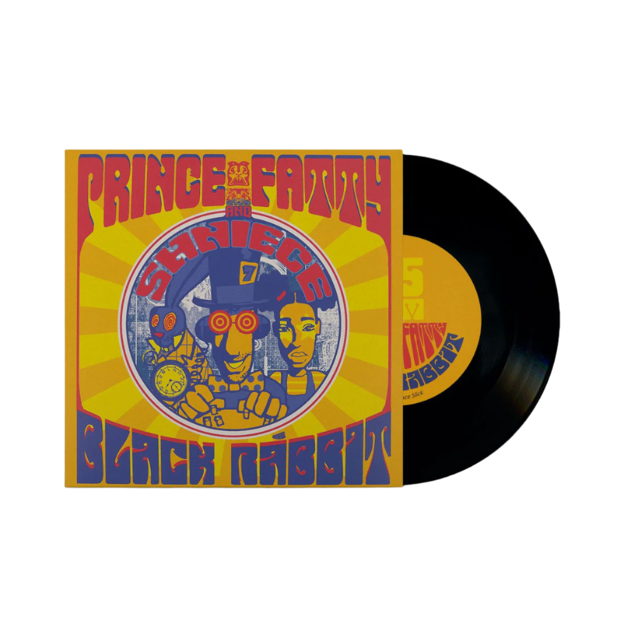 Prince Fatty feat. Shniece - Black Rabbit 7" Vinyl