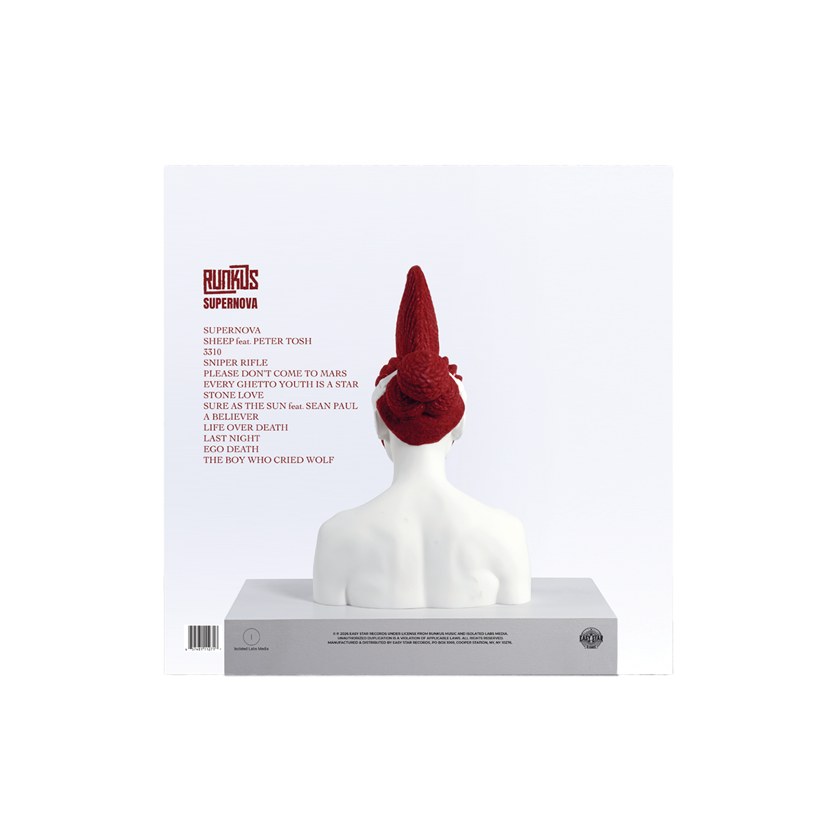 Runkus - SUPERNOVA Black Vinyl LP