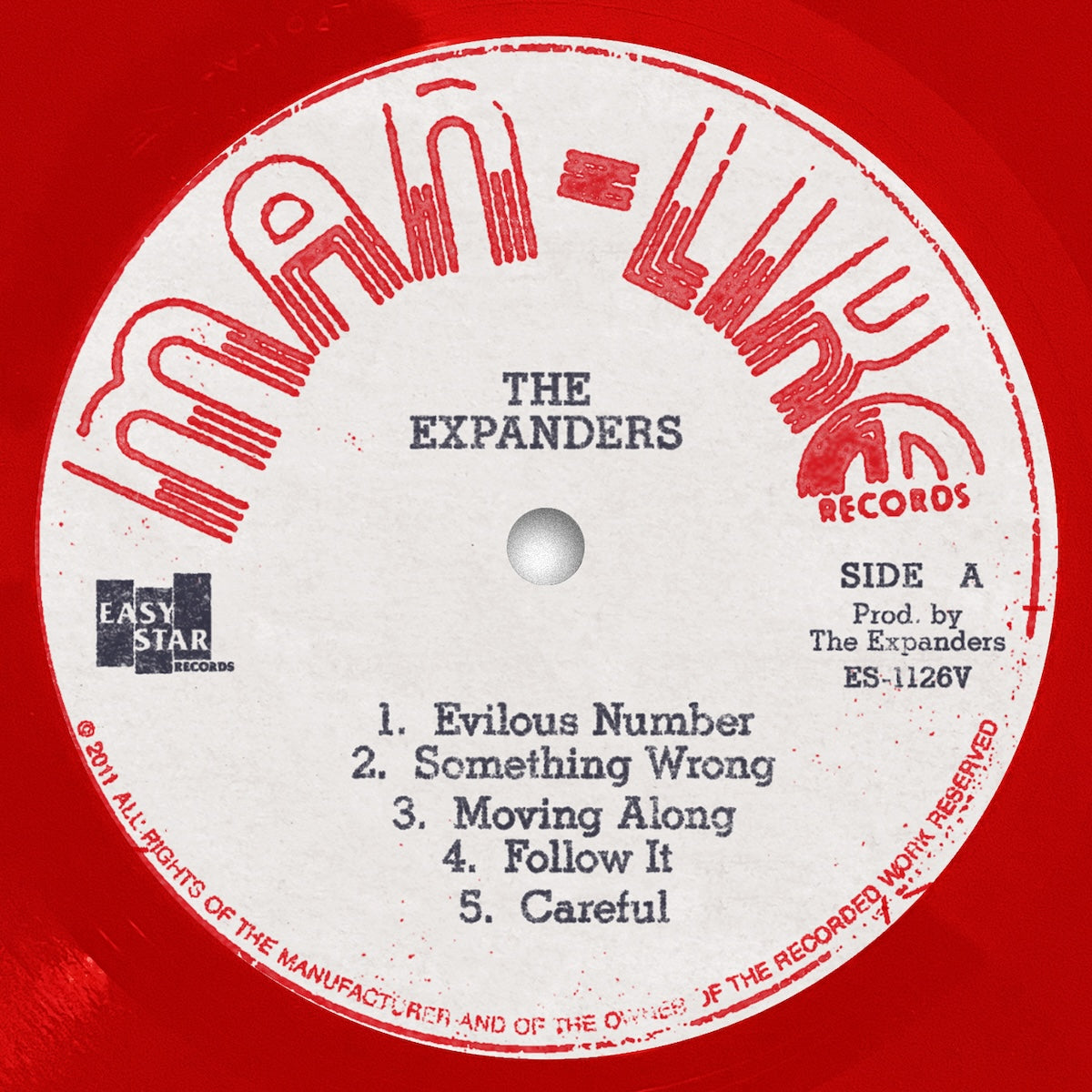 The Expanders - The Expanders (Limited Edition Blood Red Vinyl)